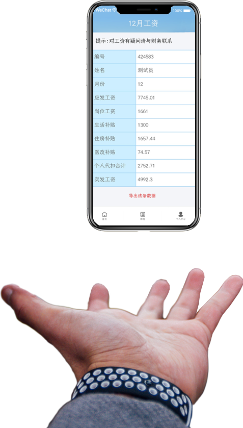 免费工资查询系统-首页图片header